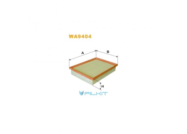 Фільтр  повітряний  WA9404  [WIX]