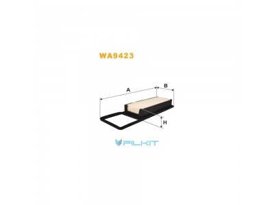 Фільтр  повітряний  WA9423  [WIX]