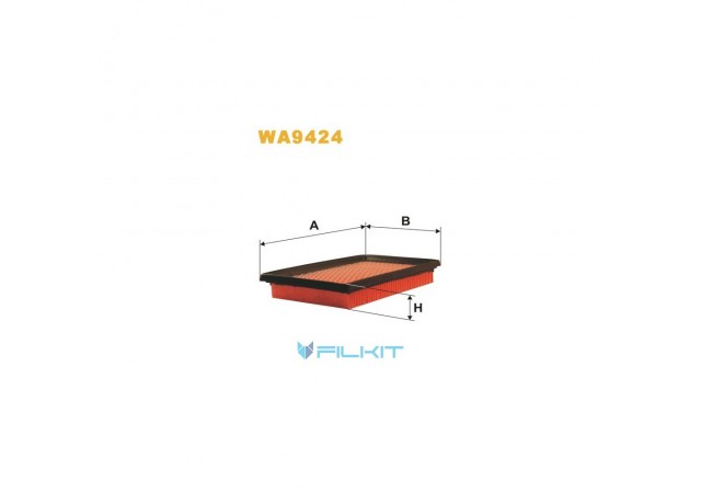 Фільтр  повітряний  WA9424  [WIX]