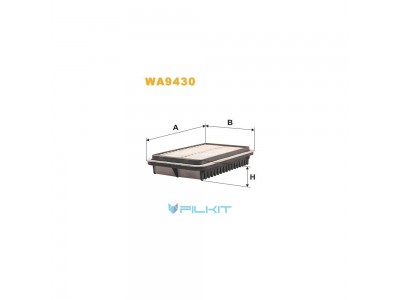 Фільтр  повітряний  WA9430  [WIX]
