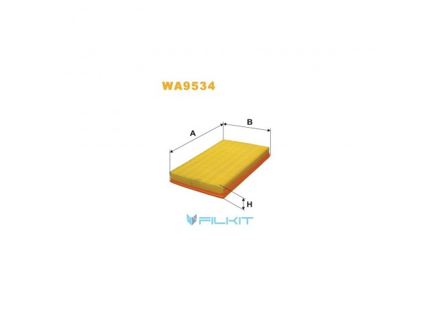 Фільтр  повітряний  WA9534  [WIX]