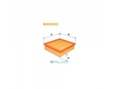 Фільтр  повітряний  WA9552  [WIX]