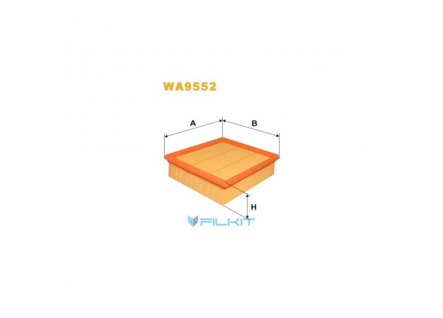 Фільтр  повітряний  WA9552  [WIX]