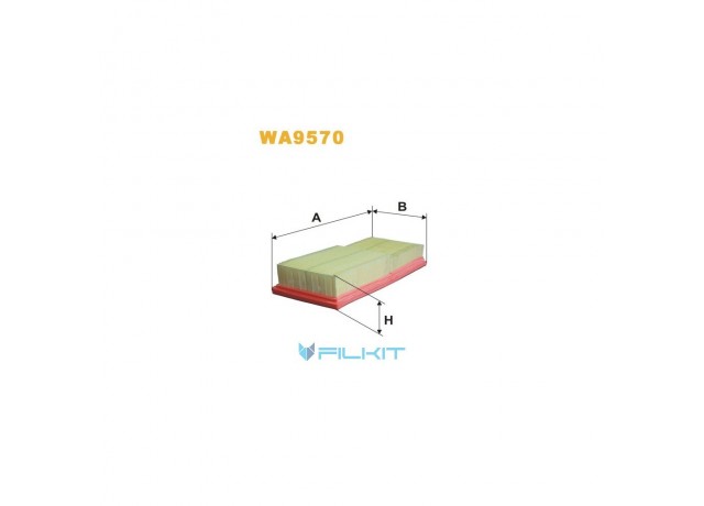Фільтр  повітряний  WA9570  [WIX]