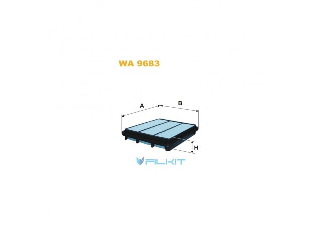 Фільтр  повітряний  WA9683  [WIX]