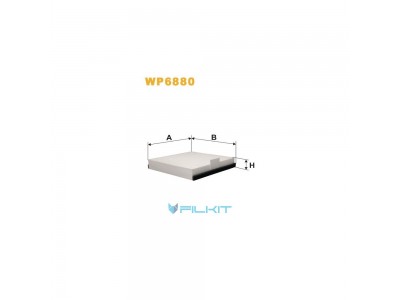 Фільтр  салону  (фільтр  кабіни)  WP6880  [WIX]