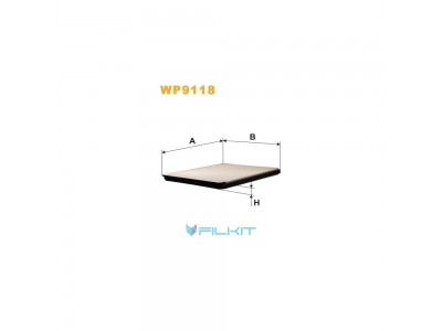 Фільтр  салону  (фільтр  кабіни)  WP9118  [WIX]