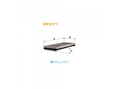 Фільтр  салону  (фільтр  кабіни)  WP9177  [WIX]