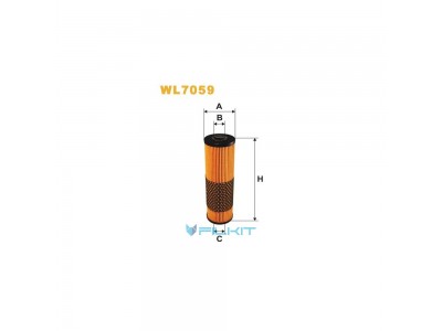 Фильтр  масляный  (вставка)  WL7059  [WIX]
