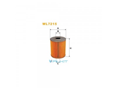 Фильтр  масляный  (вставка)  WL7215  [WIX]