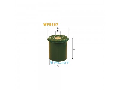 Фильтр  топливный  (вставка)  WF8167  [WIX]