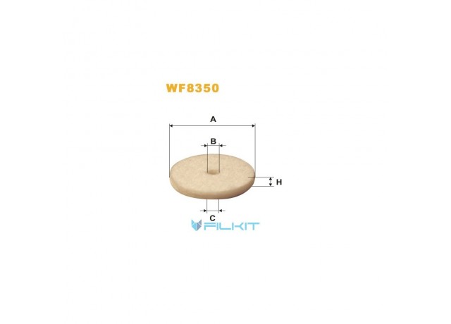 Фильтр  топливный  (вставка)  WF8350  [WIX]