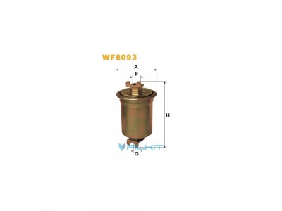 Фильтр  топливный  WF8093  [WIX]