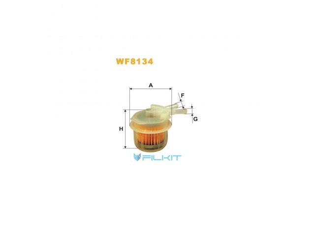 Фильтр  топливный  WF8134  [WIX]
