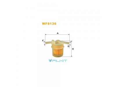Фильтр  топливный  WF8136  [WIX]