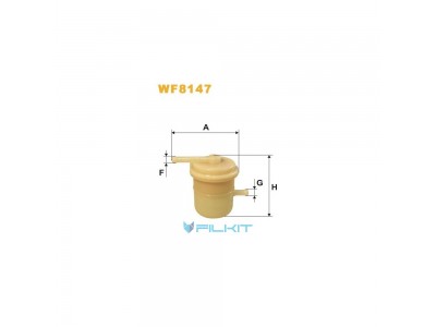 Фильтр  топливный  WF8147  [WIX]