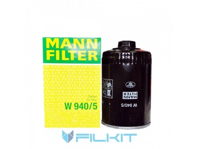 Фільтр  масляний  W940/5  [MANN]