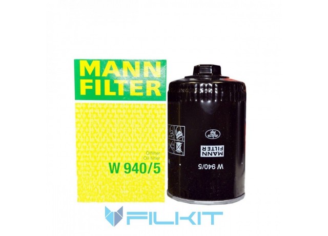 Фільтр  масляний  W940/5  [MANN]