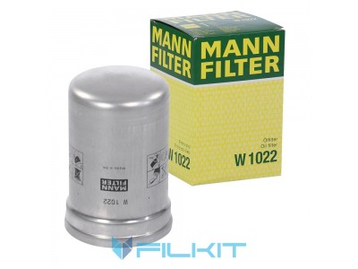 Фильтр  масляный  W1022  [MANN]