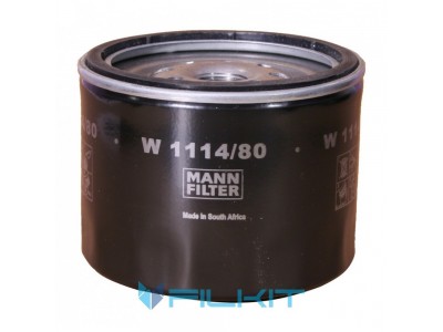 Фильтр  масляный  W1114/80  [MANN]