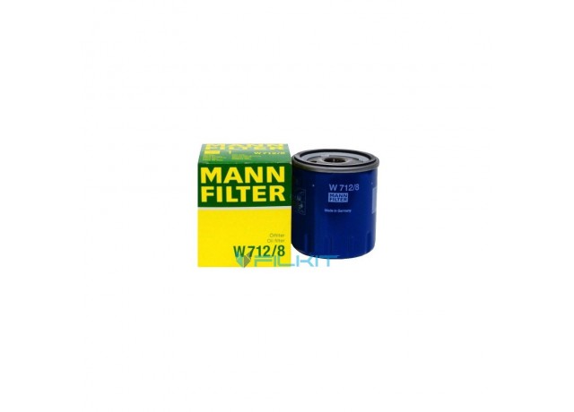 Фильтр  масляный  W712/8  [MANN]