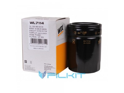Фільтр  масляний  WL7114  [WIX]