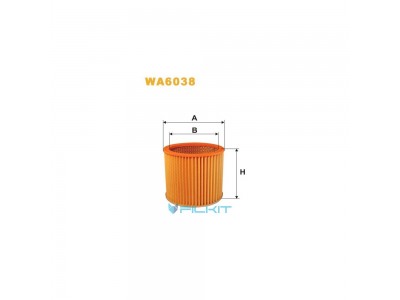 Фільтр  повітряний  WA6038  [WIX]