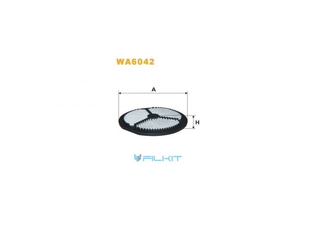Фільтр  повітряний  WA6042  [WIX]