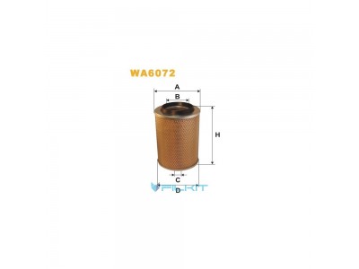 Фільтр  повітряний  WA6072  [WIX]