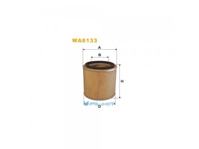 Фільтр  повітряний  WA6133  [WIX]