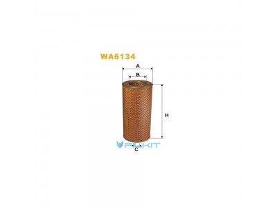 Фільтр  повітряний  WA6134  [WIX]