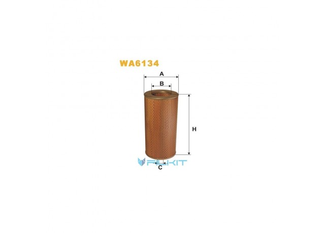 Фільтр  повітряний  WA6134  [WIX]