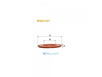 Фільтр  повітряний  WA6191  [WIX]