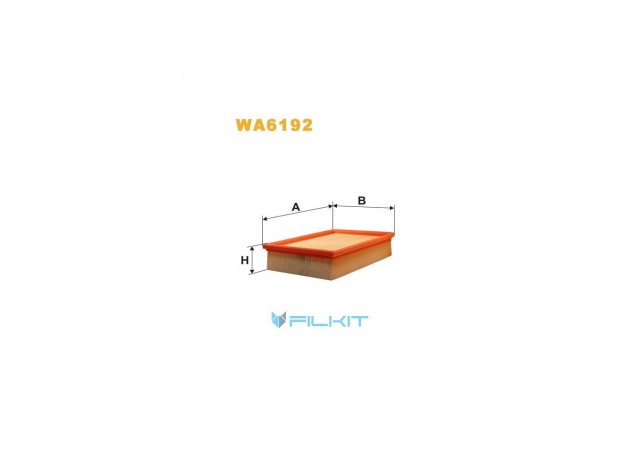 Фільтр  повітряний  WA6192  [WIX]