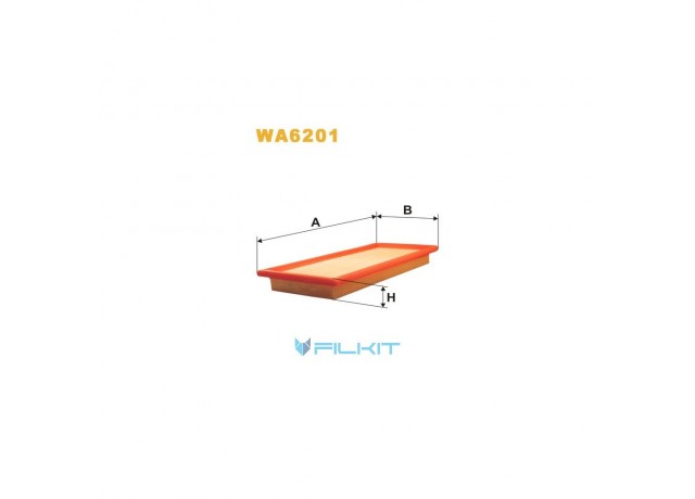 Фільтр  повітряний  WA6201  [WIX]