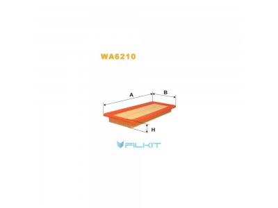 Фільтр  повітряний  WA6210  [WIX]