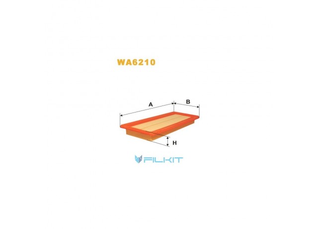 Фільтр  повітряний  WA6210  [WIX]