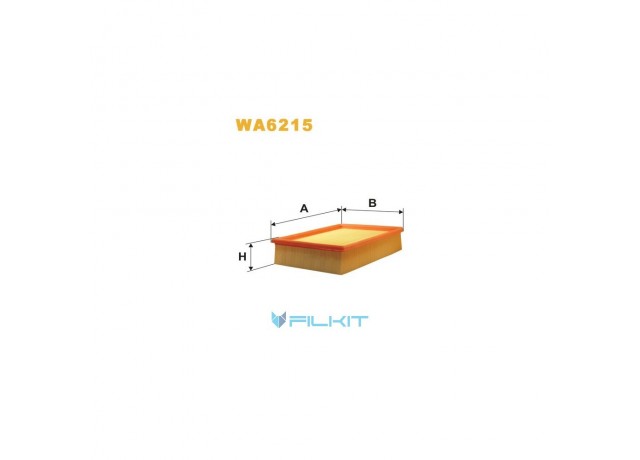 Фільтр  повітряний  WA6215  [WIX]