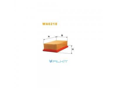 Фільтр  повітряний  WA6218  [WIX]
