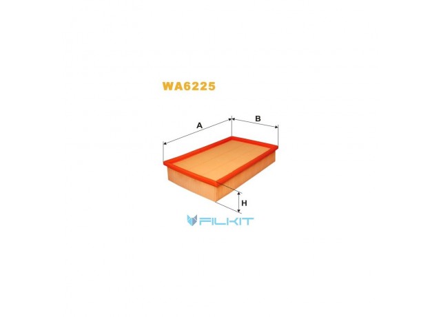 Фільтр  повітряний  WA6225  [WIX]