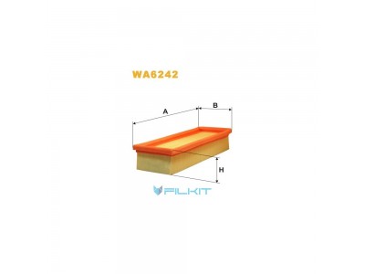 Фільтр  повітряний  WA6242  [WIX]