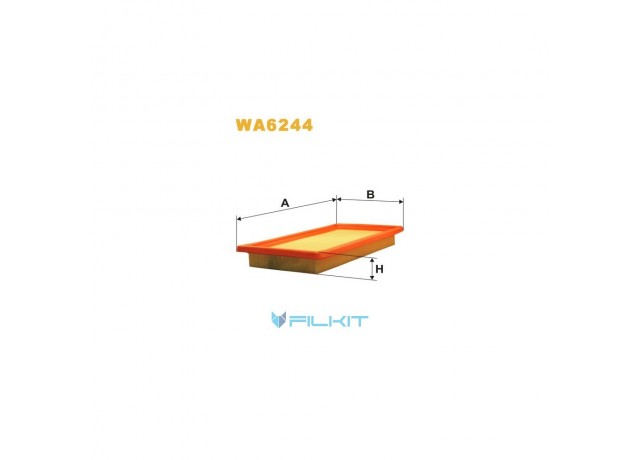 Фільтр  повітряний  WA6244  [WIX]