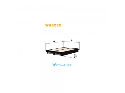 Фільтр  повітряний  WA6252  [WIX]