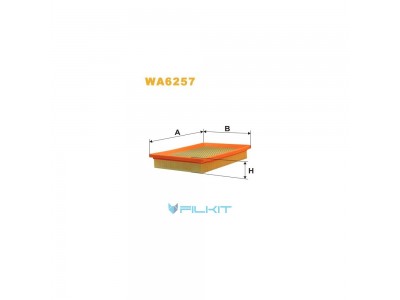 Фільтр  повітряний  WA6257  [WIX]