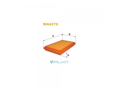 Фільтр  повітряний  WA6270  [WIX]