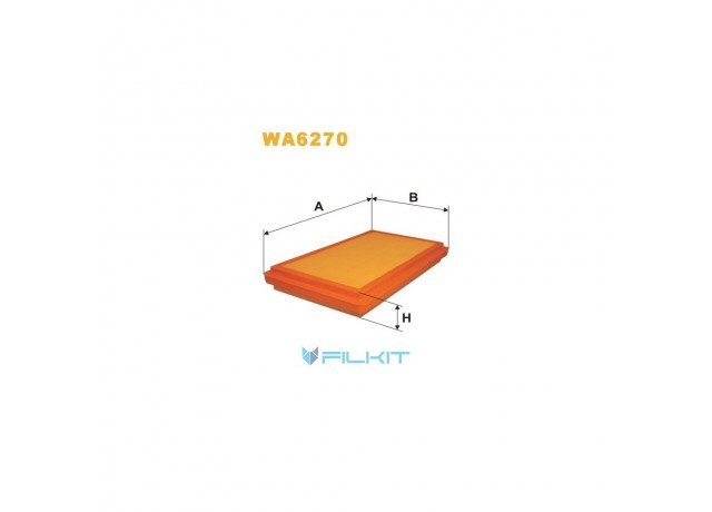 Фільтр  повітряний  WA6270  [WIX]