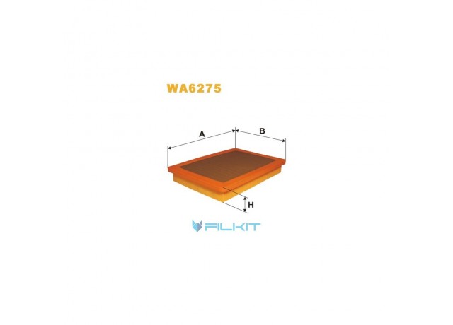 Фільтр  повітряний  WA6275  [WIX]