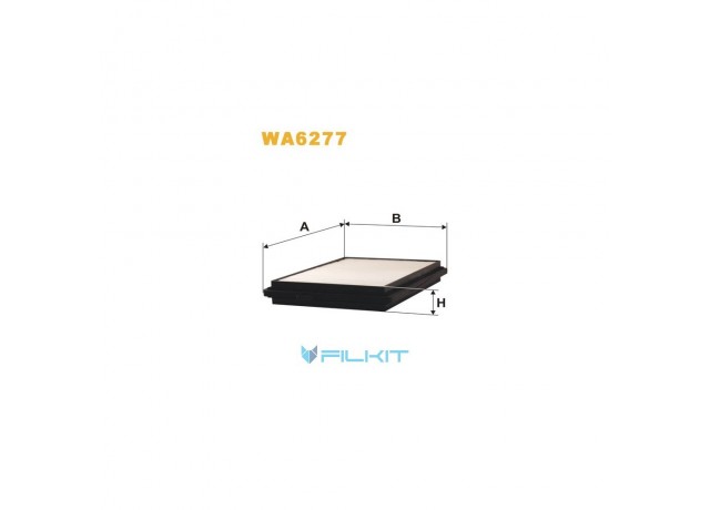 Фільтр  повітряний  WA6277  [WIX]