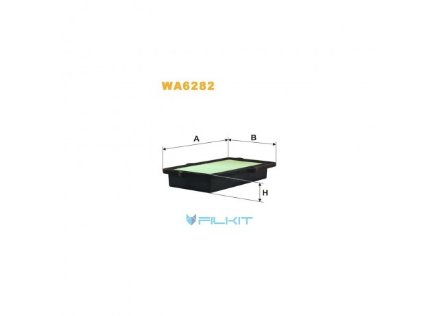 Фільтр  повітряний  WA6282  [WIX]