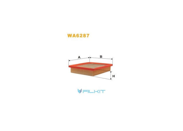 Фільтр  повітряний  WA6287  [WIX]